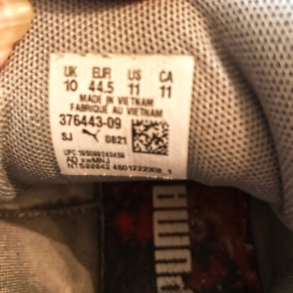 NWT PUMA Men's 01 M.E.L.O. Basketball Runners Size 11 - Picture 7 of 9